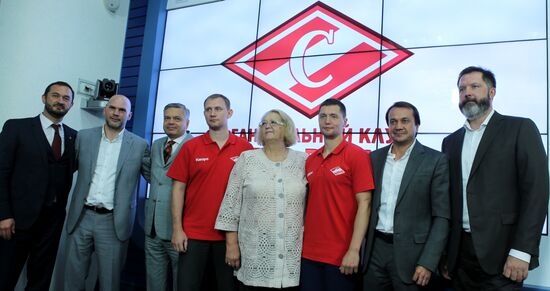 Presentation of Moscow's new handball club