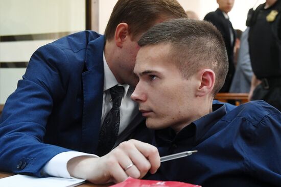 Hearings on reviewing legality of verdict passed on wheel-chair bound Anton Mamayev
