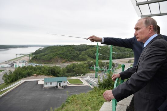 President Vladimir Putin's working visit to Amur Region