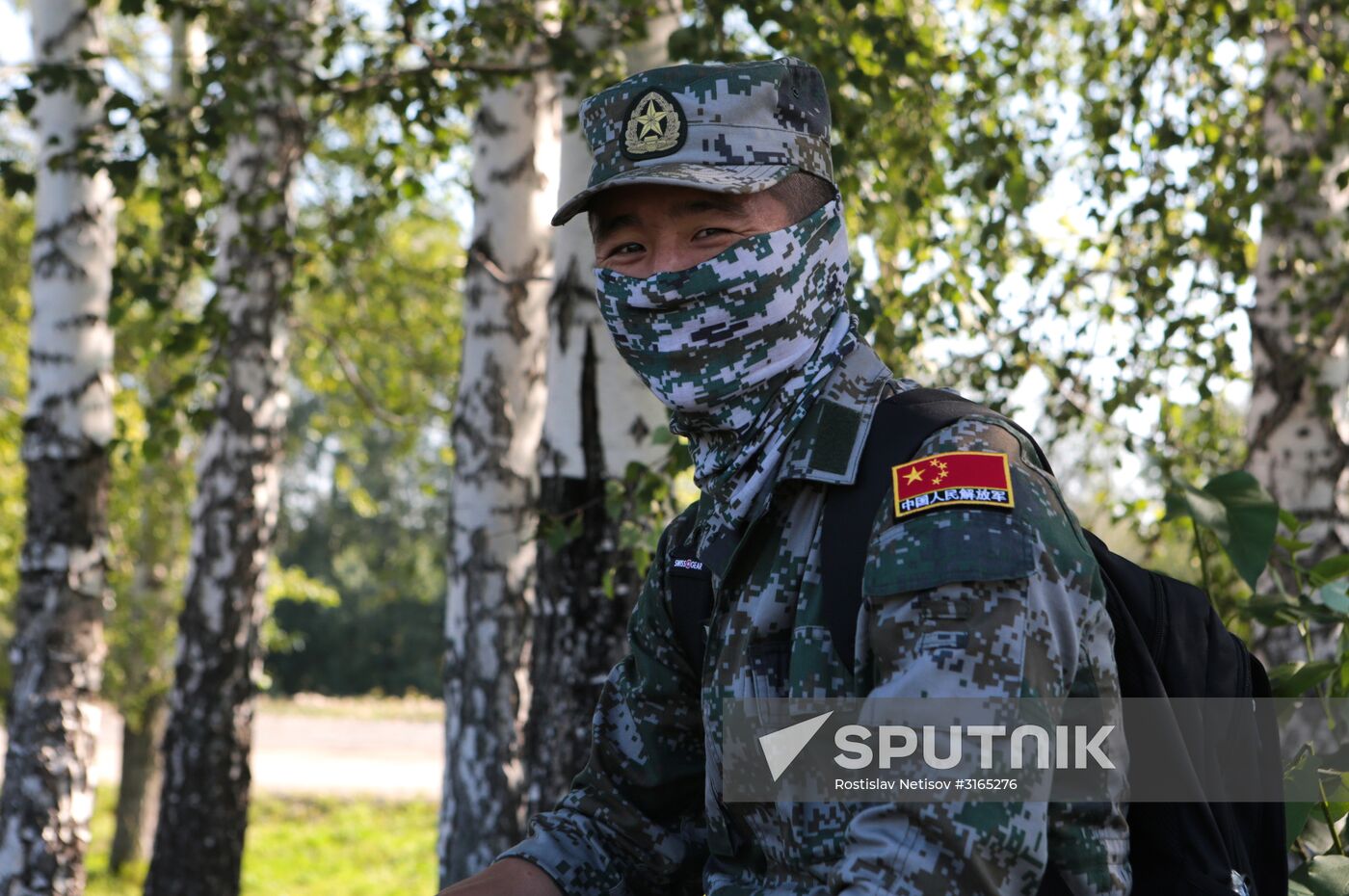 Army Scout Masters international contest in Novosibirsk Region
