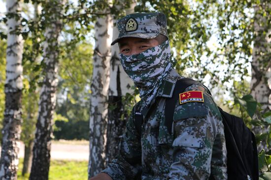 Army Scout Masters international contest in Novosibirsk Region