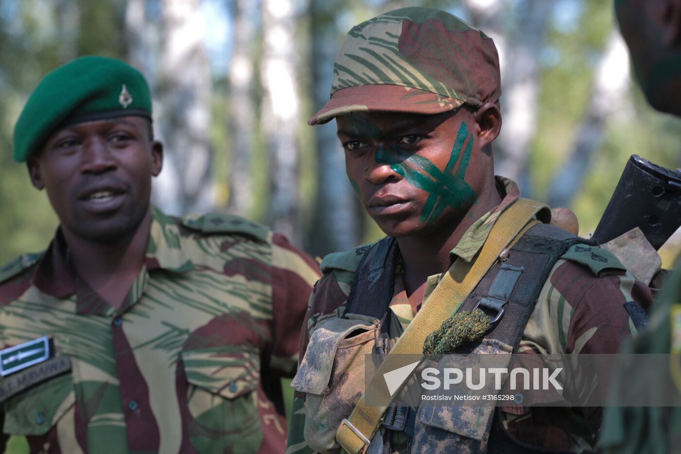 Army Scout Masters international contest in Novosibirsk Region