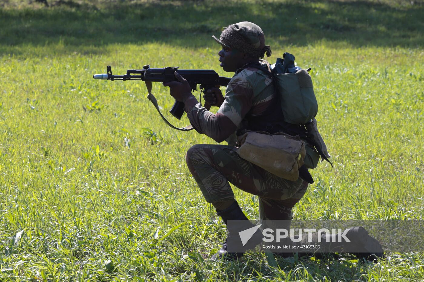 Army Scout Masters international contest in Novosibirsk Region