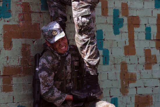 Army Scout Masters international contest in Novosibirsk Region