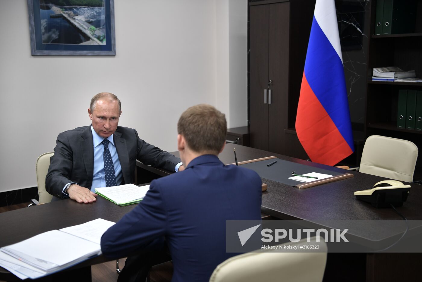 President Vladimir Putin's working trip to Amur region