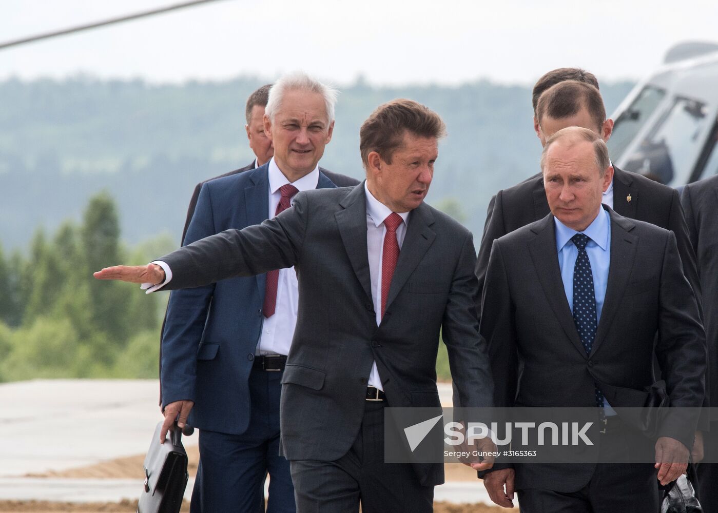 President Vladimir Putin's working trip to Amur Region