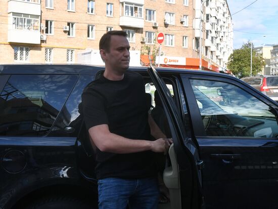 Simonovsky Court hears Alexei Navalny's case