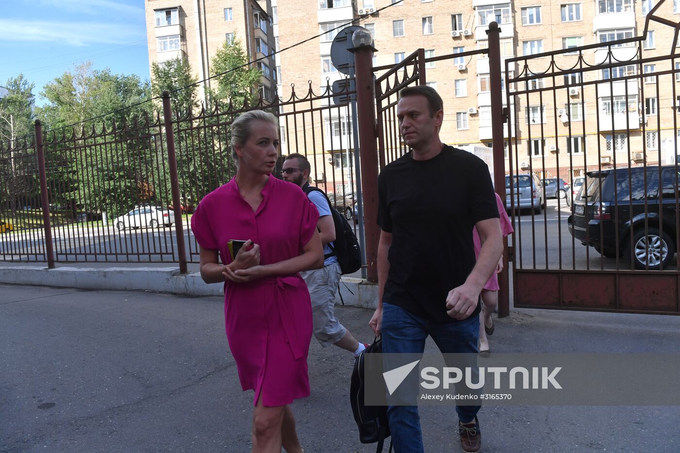 Simonovsky Court hears Alexei Navalny's case