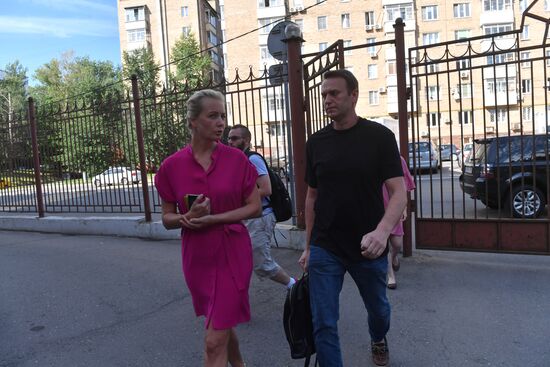 Simonovsky Court hears Alexei Navalny's case