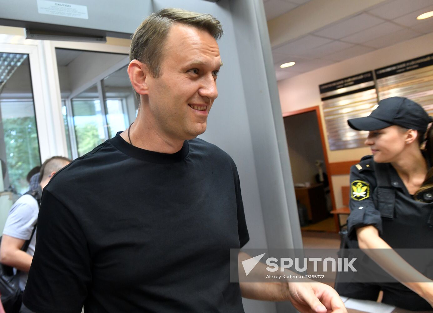 Simonovsky Court hears Alexei Navalny's case