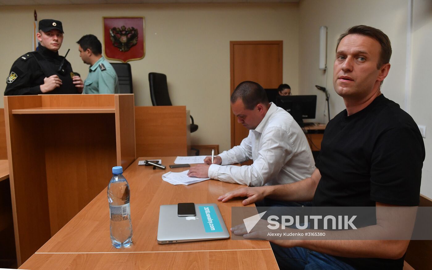Simonovsky Court hears Alexei Navalny's case
