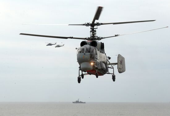 Tactical drill on air- and sea-borne assault in Kaliningrad Region