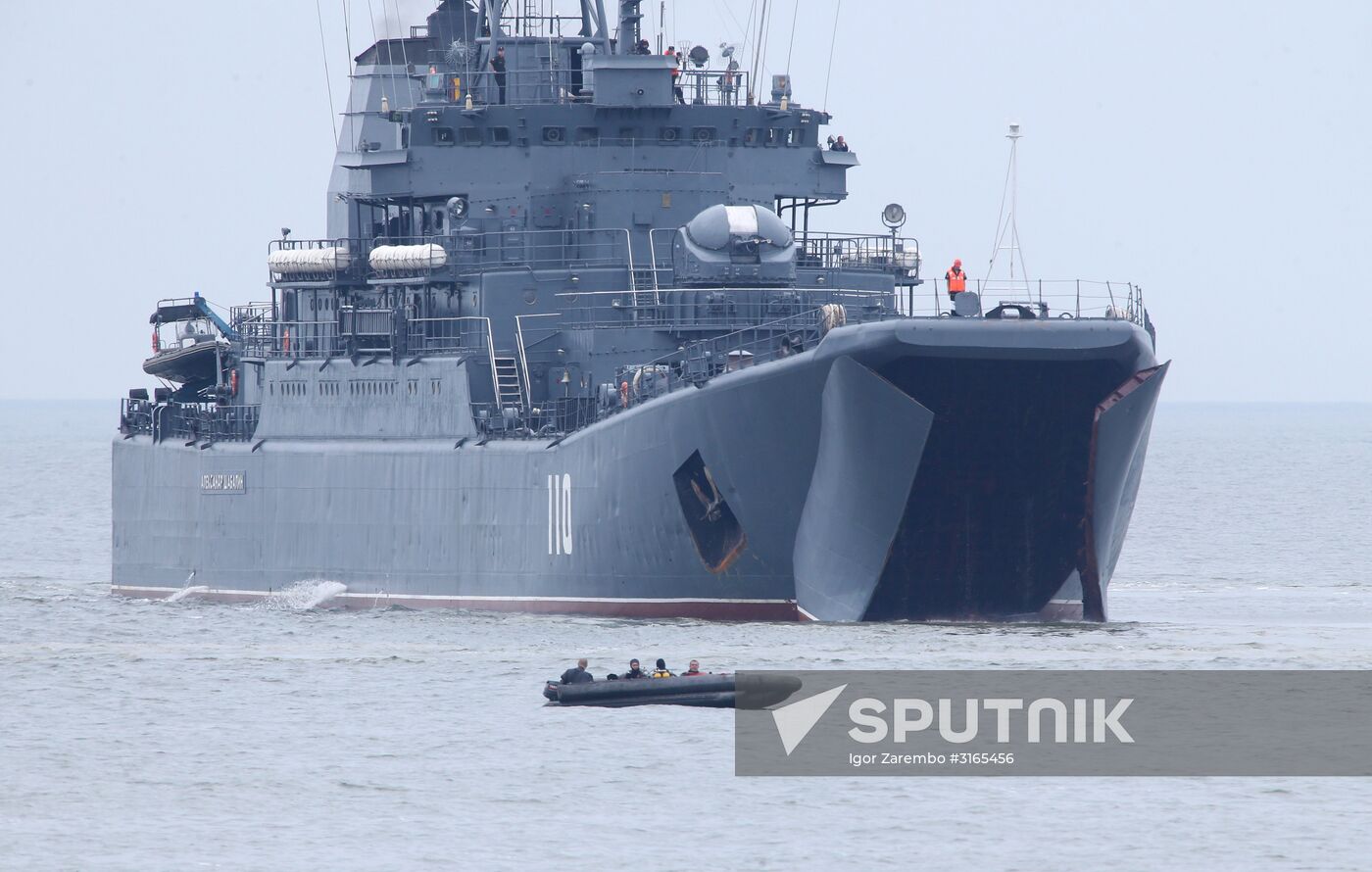 Tactical drill on air- and sea-borne assault in Kaliningrad Region