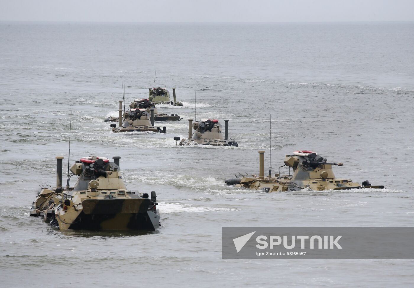 Tactical drill on air- and sea-borne assault in Kaliningrad Region