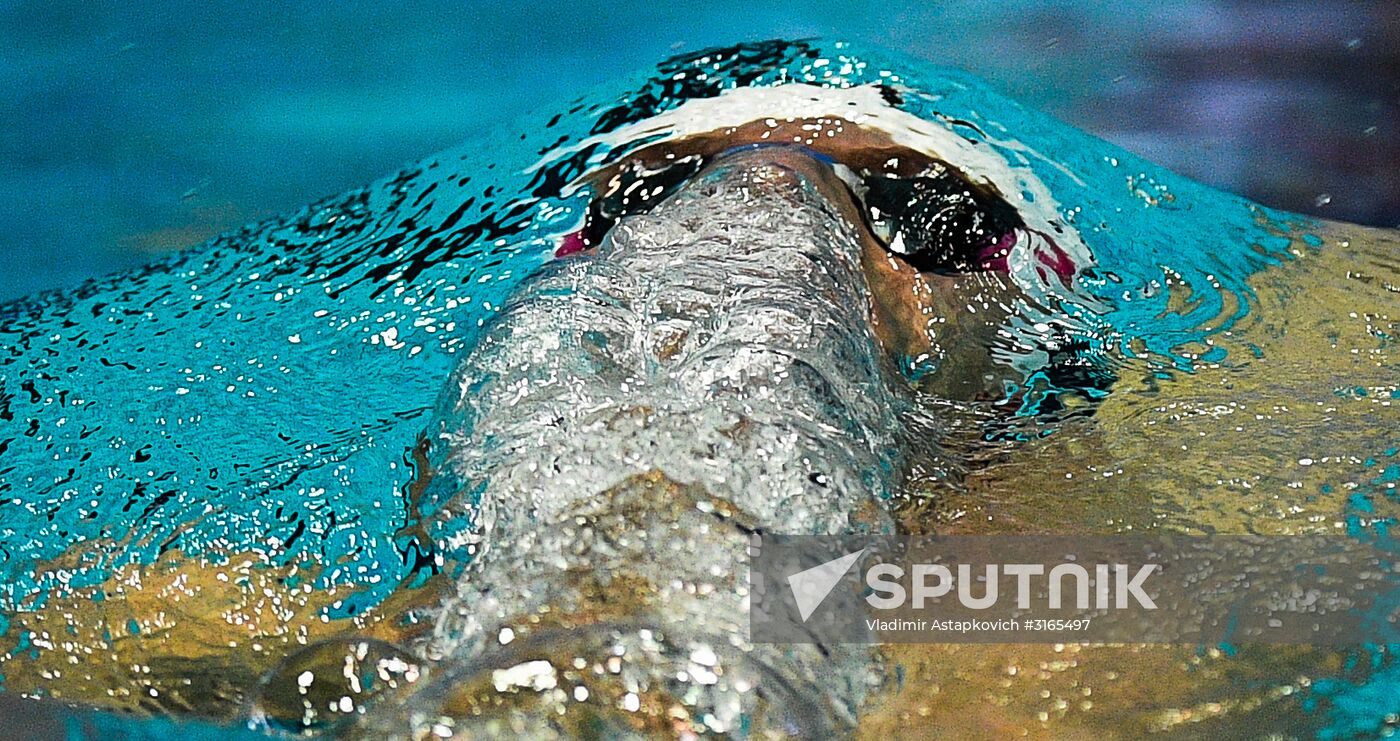 2017 FINA Swimming World Cup Moscow. Day Two