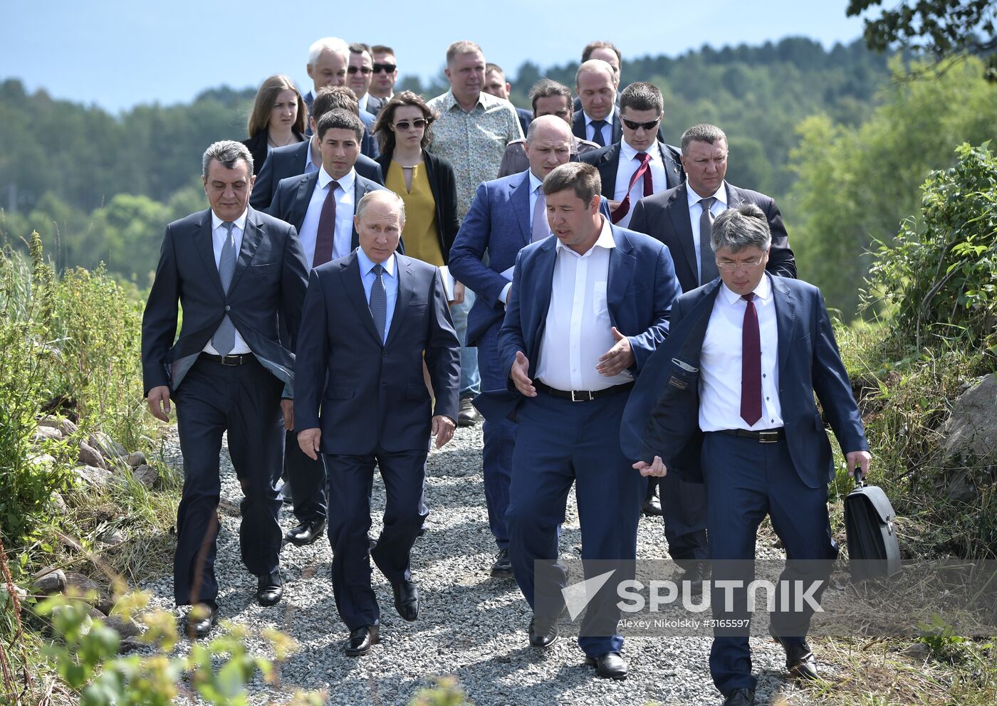 President Vladimir Putin's working trip to Buryatia