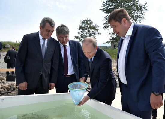 President Vladimir Putin's working trip to Buryatia