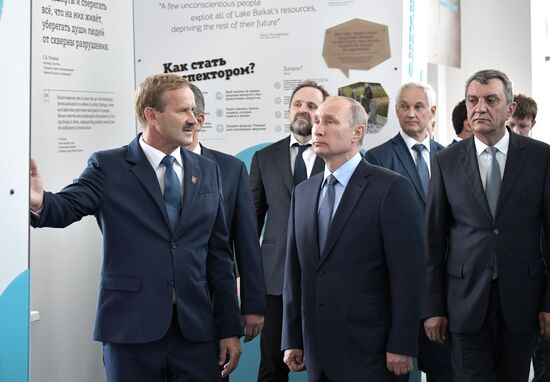 President Vladimir Putin's working trip to Buryatia