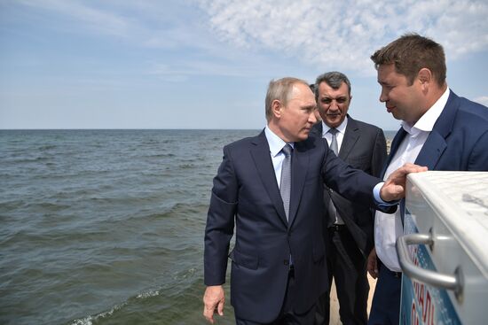 President Vladimir Putin's working trip to Buryatia