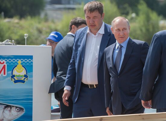 President Vladimir Putin's working trip to Buryatia