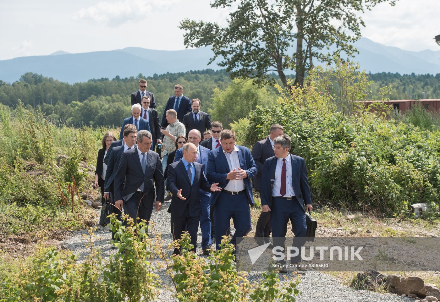 President Vladimir Putin's working trip to Buryatia