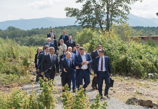 President Vladimir Putin's working trip to Buryatia