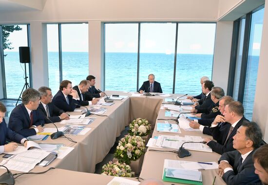 President Vladimir Putin's working trip to Buryatia