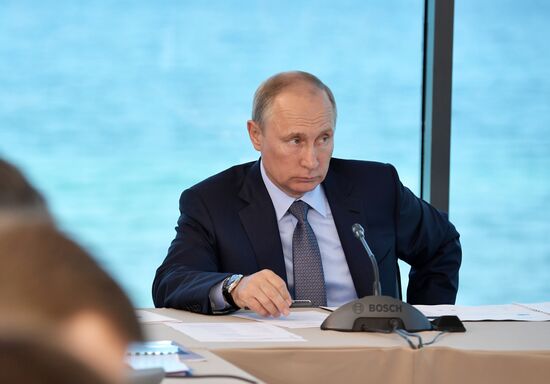 President Vladimir Putin's working trip to Buryatia