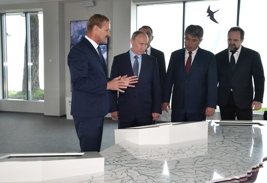President Vladimir Putin's working trip to Buryatia