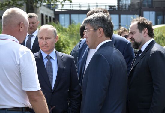 President Vladimir Putin's working trip to Buryatia