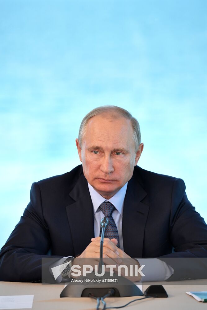 President Vladimir Putin's working trip to Buryatia