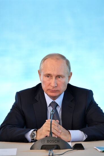 President Vladimir Putin's working trip to Buryatia