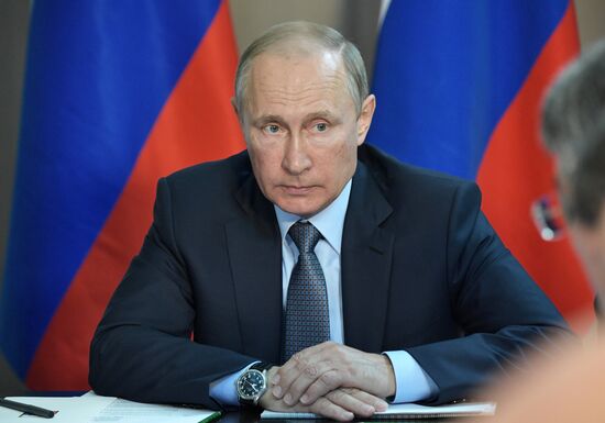 President Vladimir Putin's working trip to Buryatia