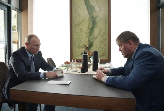 President Vladimir Putin's working trip to Buryatia