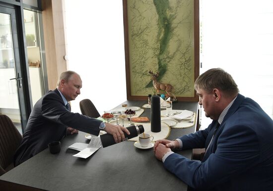 President Vladimir Putin's working trip to Buryatia