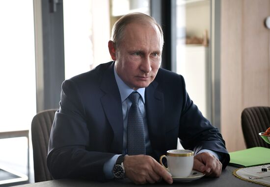 President Vladimir Putin's working trip to Buryatia