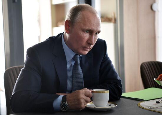 President Vladimir Putin's working trip to Buryatia