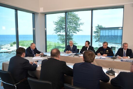 President Vladimir Putin's working trip to Buryatia