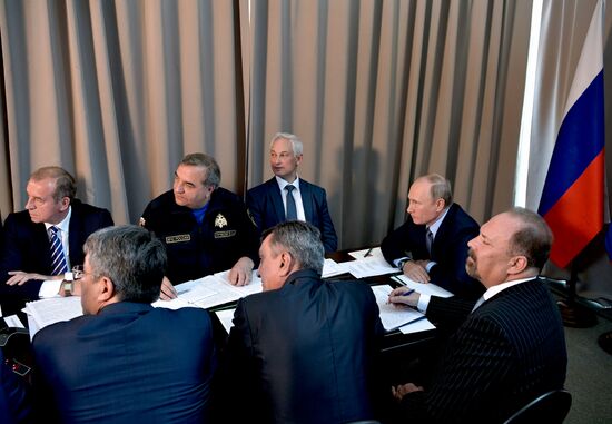 President Vladimir Putin's working trip to Buryatia