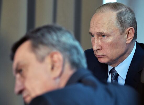 President Vladimir Putin's working trip to Buryatia