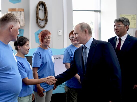 President Vladimir Putin's working trip to Buryatia