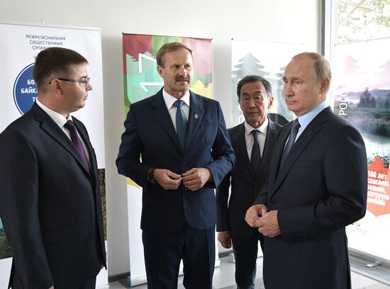 President Vladimir Putin's working trip to Buryatia