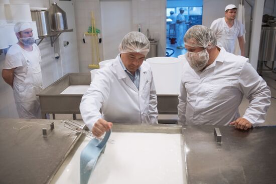 Festival of cheesemaking farmers in Moscow Region