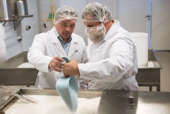 Festival of cheesemaking farmers in Moscow Region