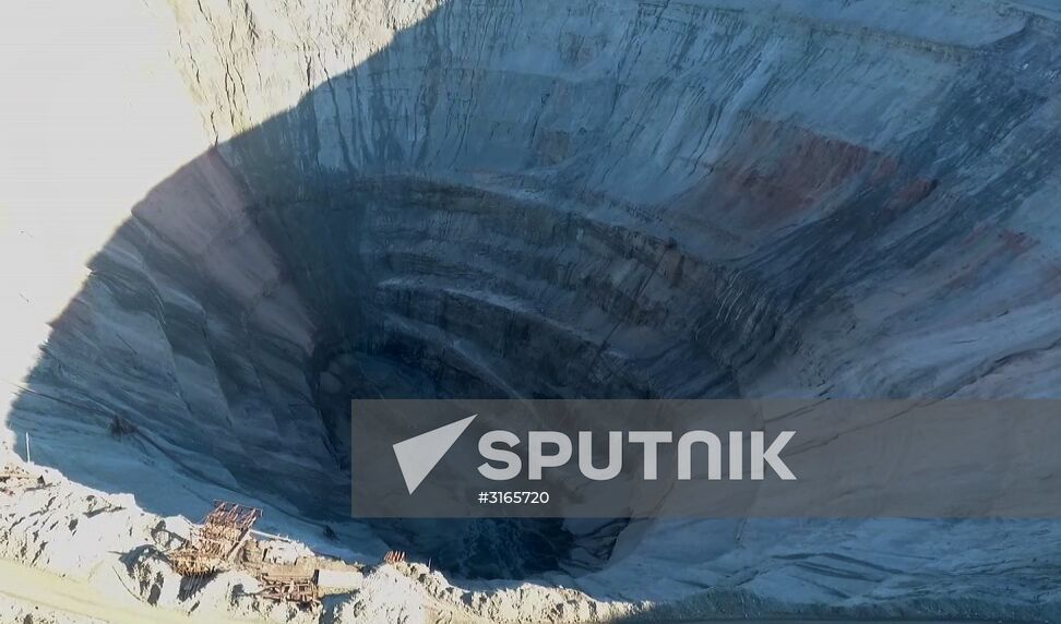 Mir diamond mine accident in Yakutia