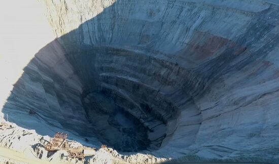 Mir diamond mine accident in Yakutia