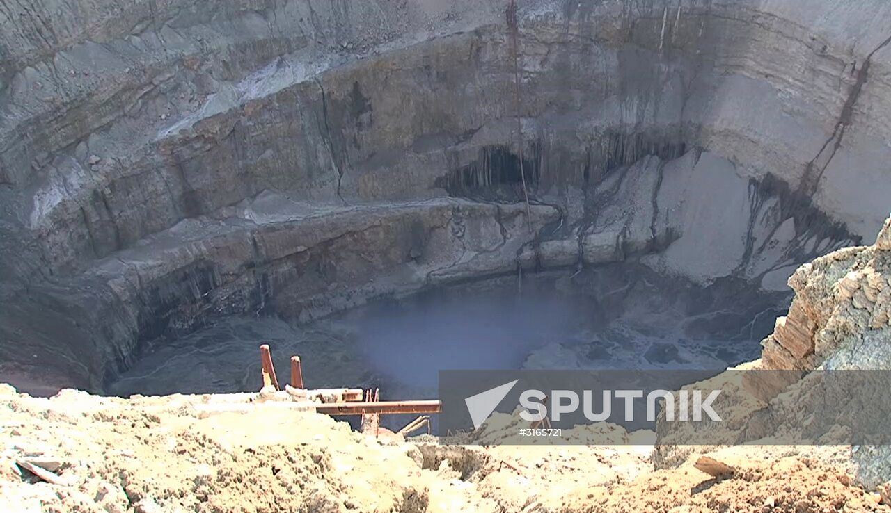 Mir diamond mine accident in Yakutia