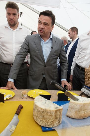 Festival of cheesemaking farmers in Moscow Region
