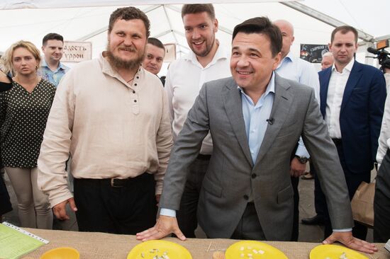 Festival of cheesemaking farmers in Moscow Region