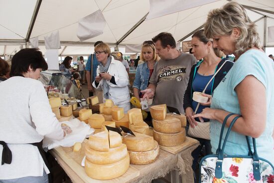 Festival of cheese-making farmers in Moscow Region